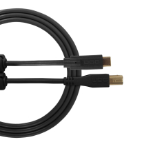 UDG Ultimate Audio Cable USB 2.0 C-B (Black, Straight, 1.5m) (U96001BL)