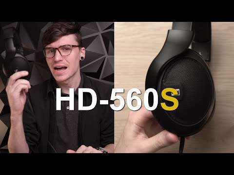 Sennheiser HD 560S Reference-grade Headphones - Black 