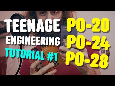 teenage engineering Pocket Operator PO-24 Office Percussion Drum Machine  and Sequencer