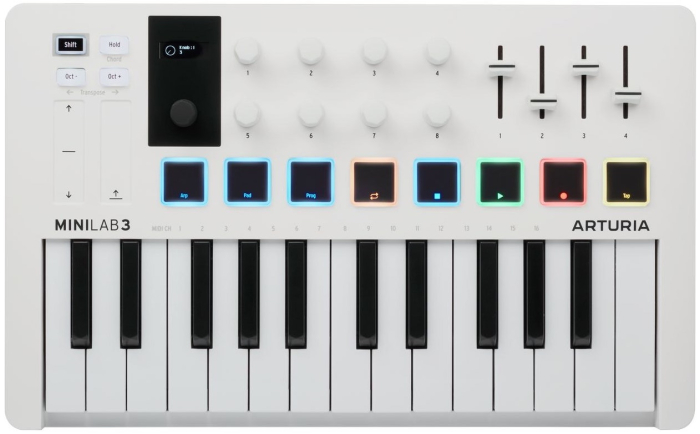 Arturia MiniLab 3 (White) - Soundium.net