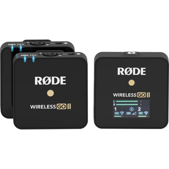 Black Silicone Case for RODE Wireless Go II/RODE Wireless GO 2 Wireless Microphone System 