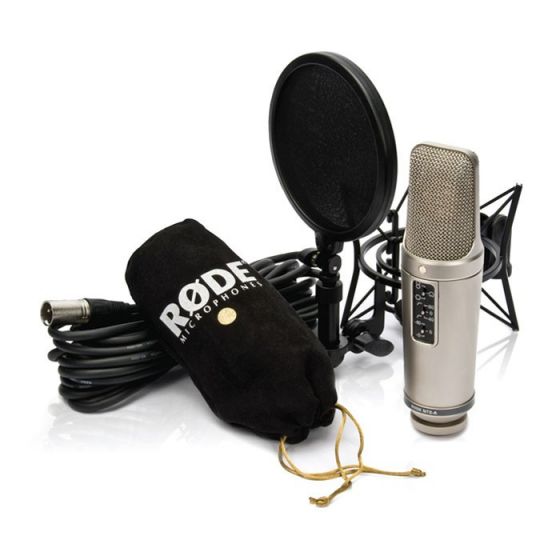 Rode Nt2 A Studio Condenser Microphone Soundium Net