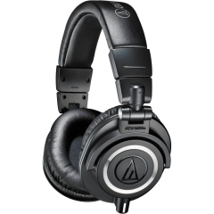 Audio Technica ATH-M50x Headphones (Black) 